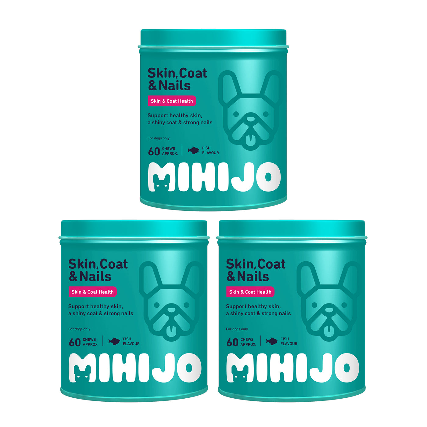 MIHIJO Dogs Skin Coat Nails Bundle Mihijo dogs skin coat nails bundle